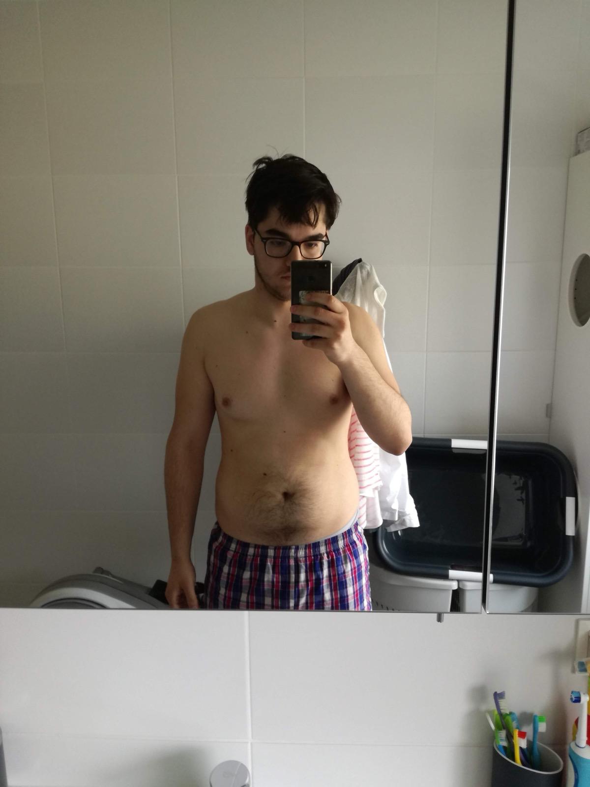 Florent A., 86 kg → 80 kg — Vorher